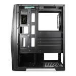 Spirit of Gamer Számítógépház - Rogue V RGB (fekete, ablakos, 2x12cm ventilátor, alsó táp,  ATX, 1xUSB3.0, 2xUSB2.0) - Image 5