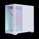 Spirit of Gamer Számítógépház - SPARK Arctic (fehér, ablakos, 6x12cm ventilátor, alsó táp,  ATX, 2xUSB3.0, 1xUSB-C) - Image 9