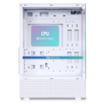 Spirit of Gamer Számítógépház - SPECTRA Arctic (fehér, ablakos, 3x12cm ventilátor, alsó táp,  ATX, 1xUSB3.0, 2xUSB2.0) - Image 6