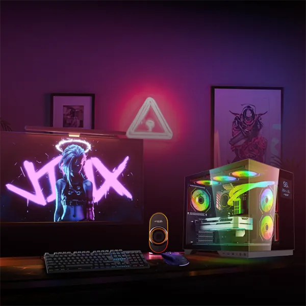 Spirit of Gamer Számítógépház - VIPER CRX Black (fekete, ablakos, 6x12cm ventilátor, alsó táp,  ATX, 1x USB-C, 2x USB-A) - Image 10