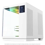 Spirit of Gamer Számítógépház - VIPER CRX White (fekete, ablakos, 6x12cm ventilátor, alsó táp,  ATX, 1x USB-C, 2x USB-A) - Image 8