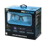 Spirit of Gamer Szemüveg - Retina Pro (Kékfény/UV szűrő, tükröződés mentes, modern dizájn, fekete) - Image 8