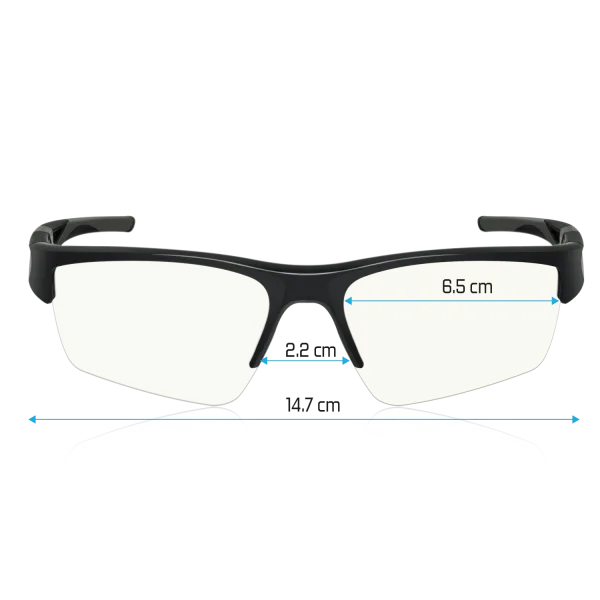 Spirit of Gamer Szemüveg - Retina Pro (Kékfény/UV szűrő, tükröződés mentes, modern dizájn, fekete) - Image 4