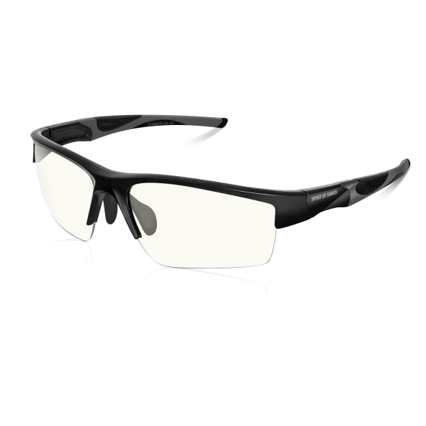 Spirit of Gamer Szemüveg - Retina Pro (Kékfény/UV szűrő, tükröződés mentes, modern dizájn, fekete) - Image 2
