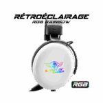 Spirit of Gamer Fejhallgató - H700 White (MultiPlatform, 7.1, mikrofon, hangerőszabályzó, nagy-párnás, fehér) - Image 4