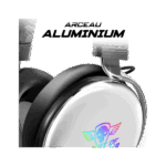 Spirit of Gamer Fejhallgató - H700 White (MultiPlatform, 7.1, mikrofon, hangerőszabályzó, nagy-párnás, fehér) - Image 5