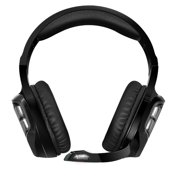 Spirit of Gamer Wireless Fejhallgató - MIC-XH1100 (MultiPlatform,7.1,mikrofon, hangerőszabályzó, nagy-párnás, fekete) - Image 6