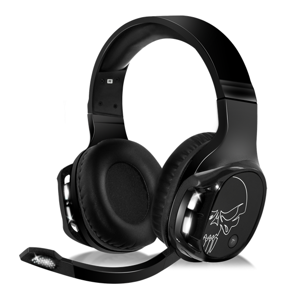 Spirit of Gamer Wireless Fejhallgató - MIC-XH1100 (MultiPlatform,7.1,mikrofon, hangerőszabályzó, nagy-párnás, fekete) - Image 7