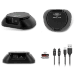 Spirit of Gamer Wireless Fejhallgató - MIC-XH1100 (MultiPlatform,7.1,mikrofon, hangerőszabályzó, nagy-párnás, fekete) - Image 8