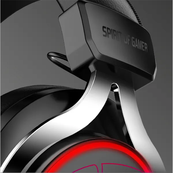 Spirit of Gamer Fejhallgató - MIC-XH600 (MultiPlatform, 7.1, mikrofon, hangerőszabályzó, nagy-párnás, fekete) - Image 7