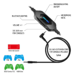 Spirit of Gamer Fejhallgató - MIC-XH600 (MultiPlatform, 7.1, mikrofon, hangerőszabályzó, nagy-párnás, fekete) - Image 10