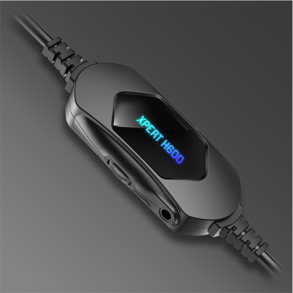 Spirit of Gamer Fejhallgató - MIC-XH600 (MultiPlatform, 7.1, mikrofon, hangerőszabályzó, nagy-párnás, fekete) - Image 11