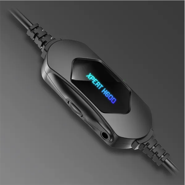 Spirit of Gamer Fejhallgató - MIC-XH600 (MultiPlatform, 7.1, mikrofon, hangerőszabályzó, nagy-párnás, fekete) - Image 11
