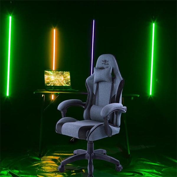 Spirit of Gamer szék - ARENA Dark Grey (állítható magasság; párnázott kartámasz; PU; max.120kg-ig, sötét-szürke) - Image 9