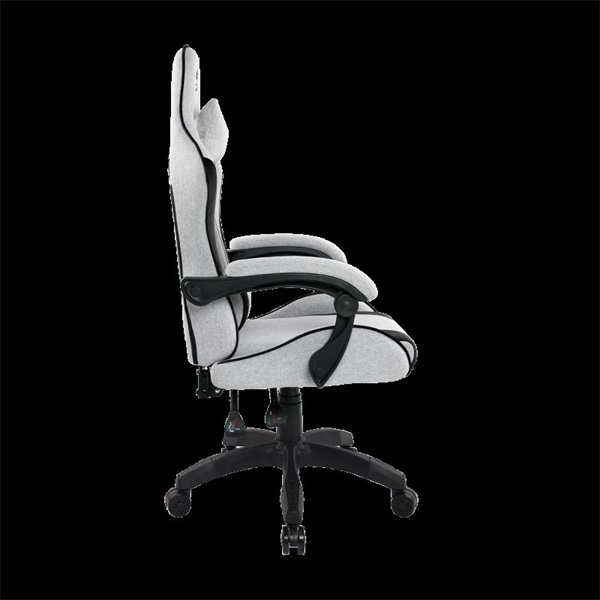 Spirit of Gamer szék - ARENA Light Grey (állítható magasság; párnázott kartámasz; PU; max.120kg-ig, világos-szürke) - Image 3