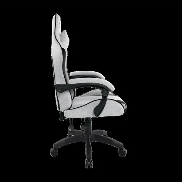 Spirit of Gamer szék - ARENA Light Grey (állítható magasság; párnázott kartámasz; PU; max.120kg-ig, világos-szürke) - Image 3