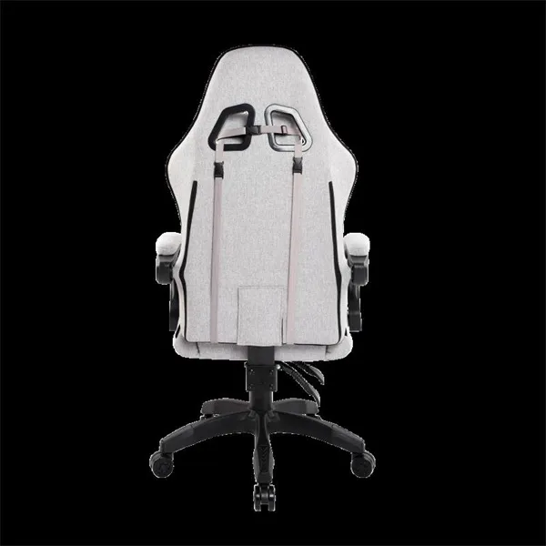 Spirit of Gamer szék - ARENA Light Grey (állítható magasság; párnázott kartámasz; PU; max.120kg-ig, világos-szürke) - Image 4