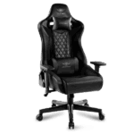 Spirit of Gamer szék - CRUSADER Black (állítható dőlés/magasság/kartámasz; max.120kg-ig, fekete)