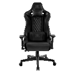 Spirit of Gamer szék - CRUSADER Black (állítható dőlés/magasság/kartámasz; max.120kg-ig, fekete) - Image 2