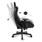 Spirit of Gamer szék - CRUSADER Black (állítható dőlés/magasság/kartámasz; max.120kg-ig, fekete) - Image 7