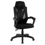 Spirit of Gamer szék - HELLCAT Black (állítható dőlés/magasság; szövet; max.120kg-ig, fekete)