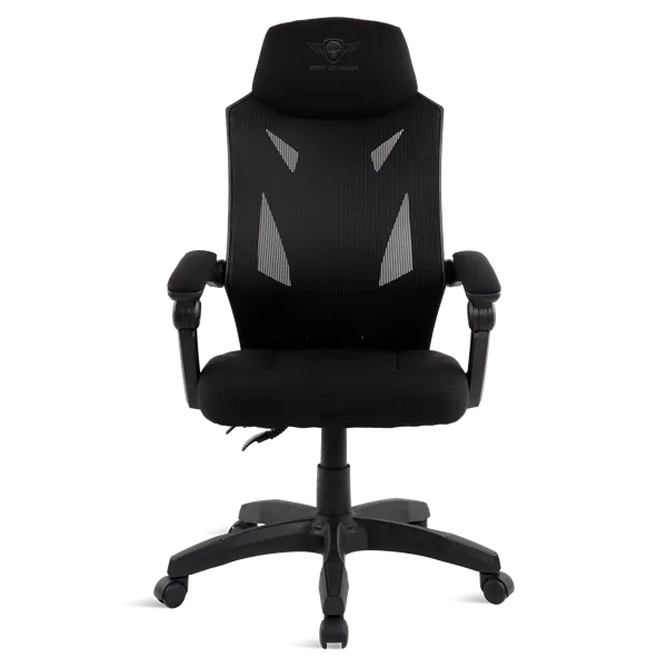 Spirit of Gamer szék - HELLCAT Black (állítható dőlés/magasság; szövet; max.120kg-ig, fekete) - Image 2