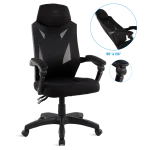 Spirit of Gamer szék - HELLCAT Black (állítható dőlés/magasság; szövet; max.120kg-ig, fekete) - Image 6