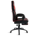 Spirit of Gamer szék - MUSTANG Red (állítható dőlés/magasság; kihajtható lábtartó; max.120kg-ig, piros) - Image 3