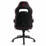 Spirit of Gamer szék - MUSTANG Red (állítható dőlés/magasság; kihajtható lábtartó; max.120kg-ig, piros) - Image 4