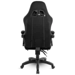 Spirit of Gamer szék - RAVEN (állítható dőlés/magasság; kihajtható lábtartó; max.120kg-ig, fekete) - Image 4
