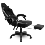 Spirit of Gamer szék - RAVEN (állítható dőlés/magasság; kihajtható lábtartó; max.120kg-ig, fekete) - Image 5