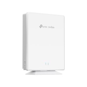TP-Link Access Point WiFi AX3000 - Omada EAP650-Desktop (574Mbps 2,4GHz + 2402Mbps 5GHz; 4x 1Gbps; af/at/ PoE + 12VDC)