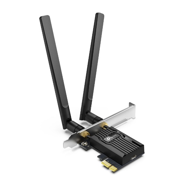 TP-Link Hálózati adapter WiFi AX3000 - Archer TX55E (PCI-E; 574Mbps 2.4Ghz + 2402Mbps 5Ghz; Bluetooth 5.0; Wifi6) - Image 2