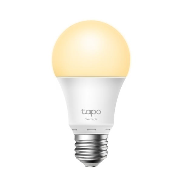 TP-Link Okos Izzó - Tapo L510E (230V; E27; 2,4GHz WiFi; 806 lumen; 8.7 W; 2700 Kelvin; Távoli hozzáférés; Ütemezés)