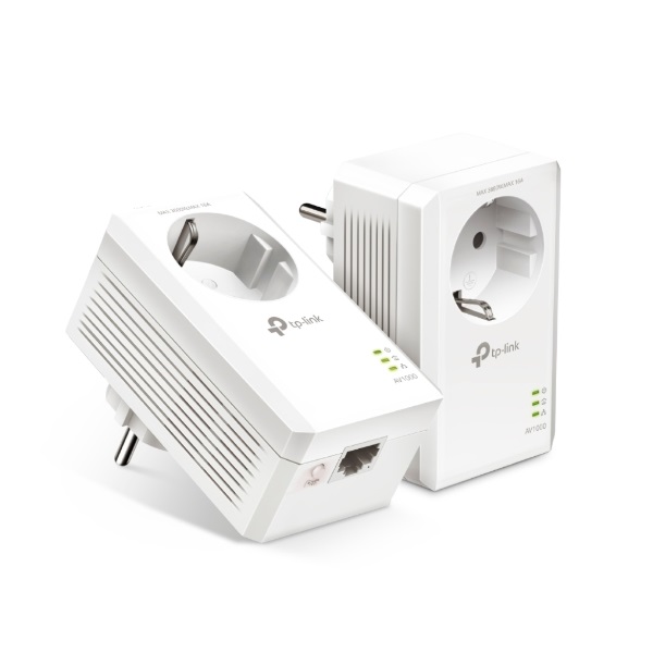 TP-Link TL-PA7017P KIT AV1000 Gigabit áramköri jeltovábbító készlet konnektor aljzattal - Image 1
