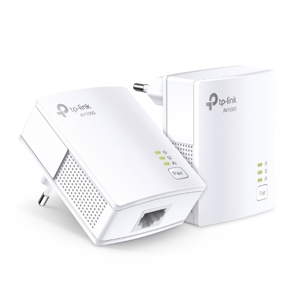 TP-Link Powerline adapter Kit - TL-PA7017 KIT (1Gbps (1Gbps adatátvitel); AV22 szabvány; 128-bit AES, QoS,Max 300m) - Image 1