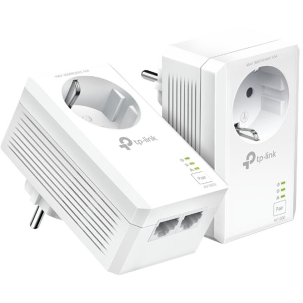TP-Link Powerline adapter Kit - TL-PA7027P KIT (1Gbps adatátvitel; AV2 szabvány; 128-bit AES, QoS,Max 300m, 230V aljzat) - Image 1