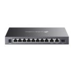 TP-LINK Switch 8x100Mbps(8xPOE+) +2x1000Mbps + 1xGigabit SFP Fémházas (Omada), DS111P - Image 6