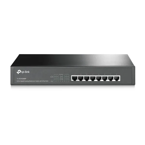 TP-LINK Switch 8x1000Mbps (8xPOE+), TL-SG1008MP - Image 1