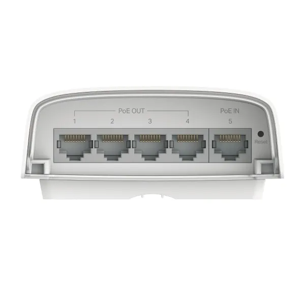 TP-Link Switch  PoE Kültéri - SG2005P-PD (5 port 1Gbps; 1x at/bt PoE in (max90W) + 4x at PoE out port (max 64W)) - Image 6