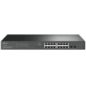 TP-Link Switch Smart - SG2218P JetStream™ (16port 1Gbps; 16× 802.3at/af PoE+ port; 150W; 2port SFP; IPv6; L2/L3/L4)