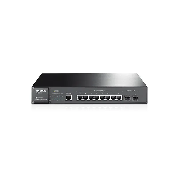TP-Link Switch Menedzselhető - SG3210 JetStream™ (L2; 8port 1Gbps + 2port gigabit SFP; IPv6) - Image 1