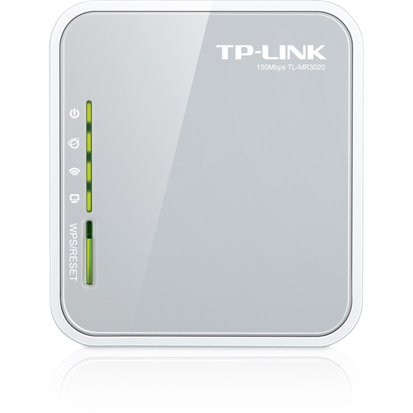 TP-Link Router WiFi N 3G - TL-MR3020 (150Mbps 2,4GHz; 4port 100Mbps; USB, UMTS/HSPA/EVDO modem komp.) - Image 2