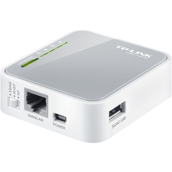 TP-Link Router WiFi N 3G - TL-MR3020 (150Mbps 2,4GHz; 4port 100Mbps; USB, UMTS/HSPA/EVDO modem komp.) - Image 4
