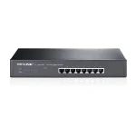 TP-Link Switch  - TL-SG1008 (8 port, 1000Mbps; fém ház, rackbe szerelhető) - Image 2
