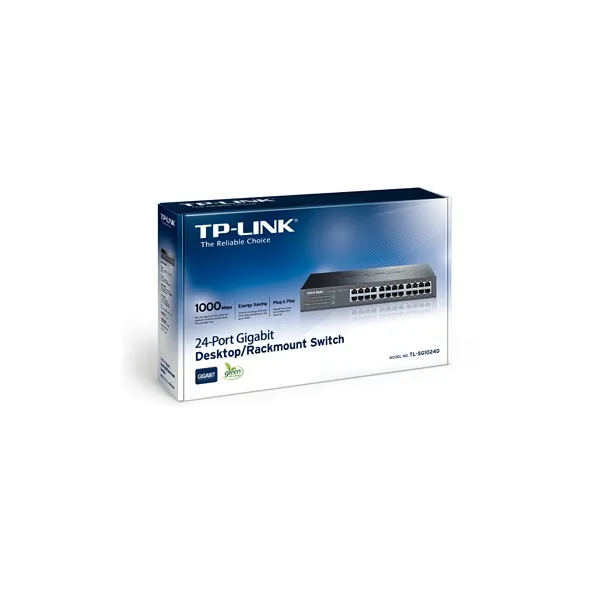 TP-Link TL-SG1024D 24port Gigabit Switch metal - Image 3