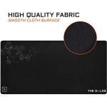 The G-Lab Egérpad - PAD BARIUM XXL (900x450x2mm, vízálló, fekete) - Image 2