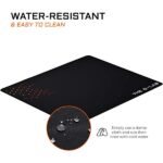 The G-Lab Egérpad - PAD CEASIUM (450x400x3mm, vízálló, fekete,) - Image 5