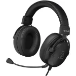 The G-Lab Fejhallgató - KORP TITANIUM (mikrofon, 3,5mm Jack, hangerőszabályzó, LED,nagy-párnás)