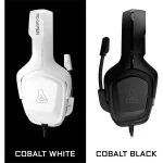 The G-Lab Fejhallgató - KORP COBALT/B (mikrofon, 3,5mm Jack, hangerőszabályzó, nagy-párnás, fekete) - Image 9